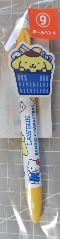 【新品未使用】ローソン ポムポムプリン 3色ペン サンリオ