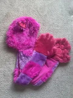 チェシャ猫　マフラーキャップ