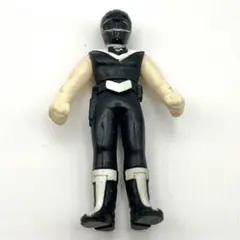 当時物 BANDAI 光戦隊マスクマン ミニソフビ フィギュア ブラックマスク