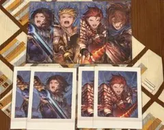 グラブル ランスロット　パーシヴァル　特典　ぱしゃこれ リリンク　ポストカード