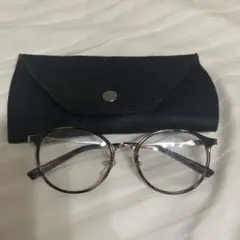 ニコアンド　伊達メガネ