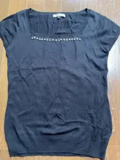 黒ニット（プロポーション　ボディドレッシング）