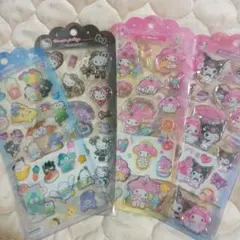 クラックス ドロップジェリーシール はぴだんぶい マイメロ クロミ キティ