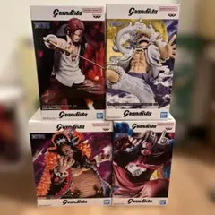 ワンピース　フィギュア　まとめ売り　24種セット　未開封 Grandista等 未開封 ワンピース Grandista フィギュア まとめ売り 4点セット - メルカリ
