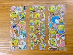 ♡*様 スポンジボブ　ぷくぷくシール　立体シール　3枚セット