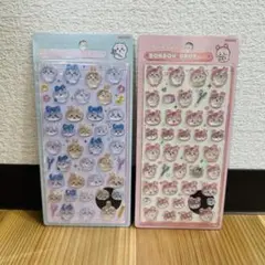 ちいかわ　ボンボンドロップシール　かにちゃん　ちいかわ　ハチワレ　うさぎ