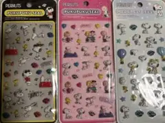スヌーピー ぷくぷくシール 3Dシール