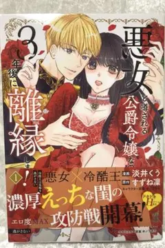 悪女と噂される公爵令嬢なので、3年後に離縁しますっ! 1 冷酷王は花嫁を逃がさ…