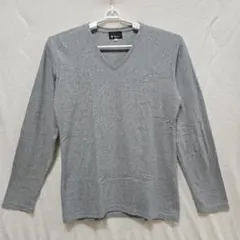 The SHOP TK MIXPICE グレー Vネック Mサイズ