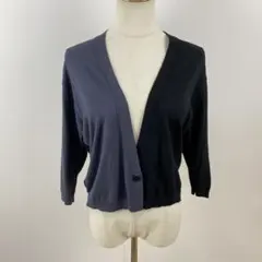 UNIQLO＋J ユニクロ シルクコットンVネックショートカーディガン 羽織り