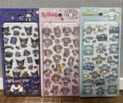 ボンボンドロップシール　クロミ　マイメロ　シナモンロール　3種