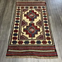 サウジアラビア　ラグ　玄関マット　118x78cm サウジアラビア ラグ 玄関マット 118x78cm - メルカリ