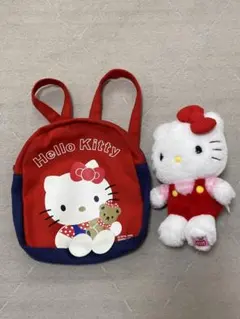 キティ　ミニリュック ぬいぐるみ　サンリオ　ハローキティ