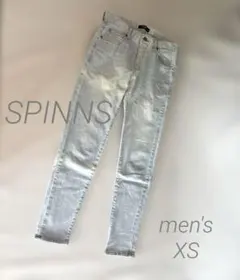 SPINNS ＊ スキニーデニム ＊ ライトブルー ＊ メンズ ＊ XSのサムネイル