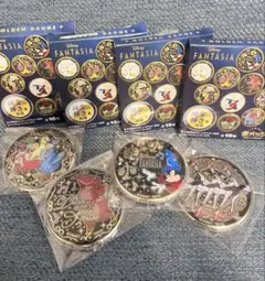 【4個セット】ファンタジア ピンバッジ ディズニーザマーケット　ミッキー