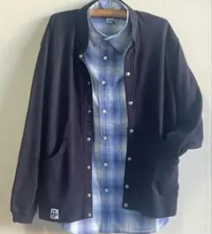 チャムス ループパイル フルスナップ ハリケーントップ黒CH00-1554／WM LP Full Snap Hurricane Top|CHUMS(チャムス)|アウトドアファッション