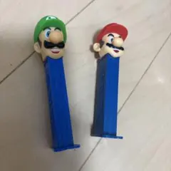 PEZ ペッツ スーパーマリオ マリオ ルイージ 2点セット