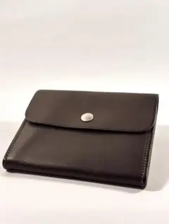 【未使用保管品】MHL. 二つ折りレザーウォレット 財布 茶 ブラウン