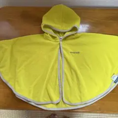 mont-bell ベビーポンチョ イエロー サイズFREE