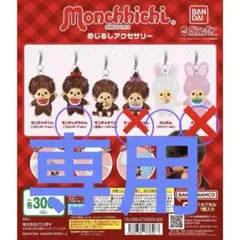 モンチッチ　めじるしアクセサリー　4種セット