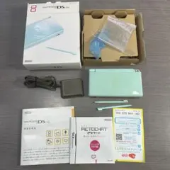 고장·부품용 ニンテンドーDS Lite アイスブルー 箱説充電器 USG-001
