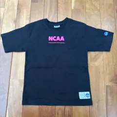 NCAA キッズ Tシャツ 130 ブラック ピンク