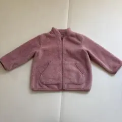 ピンク フリースジャケット 90のサムネイル