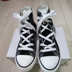 FUANOITのレディースの合成皮革&キャンパス素材のハイカットのスニーカーです