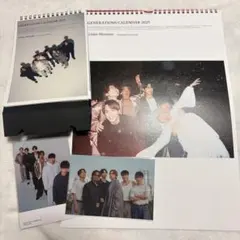 GENERATIONS カレンダー2025 壁掛け　卓上ポストカード