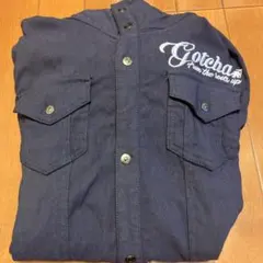 Gotcha 長袖シャツ ネイビー Sサイズのサムネイル