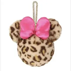 東京ディズニーリゾート ミニーマウス ヒョウ柄 レオパード柄 ポーチ　ミニー