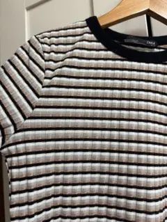 最終値下げ　ZARA ボーダー 長袖 ニット