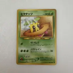 旧裏 ヒマナッツ LV.16 HP40 No.191 たねポケモン