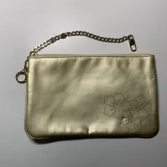 アンテプリマ 　ポーチ　ゴールド