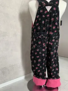 OshKosh 花柄コーデュロイオーバーオール 100cm