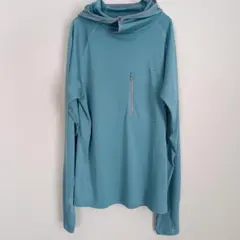 patagona メンズ XS サンシェード フーディ 薄手 パーカー グリーン