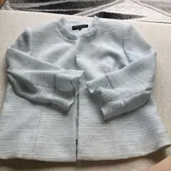 So close, ディノス】フラワーモチーフ切替ブルゾン ジャケット M 