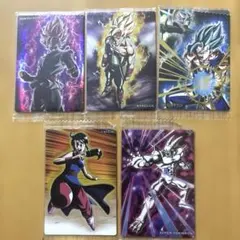 と*お様 ドラゴンボール カード 5枚セット 未開封のサムネイル