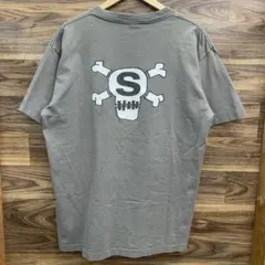80s USA製ヴィンテージ old stussy Tシャツ スカルフラワー - メルカリ