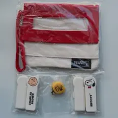 【新品未使用】スヌーピーすぎる 印鑑ケース＆ポーチ 豪華4点SET