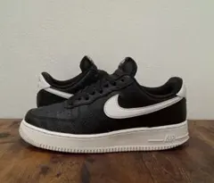 T10【Used/25.5】NIKE AIR FORCE 1 '07 BLACK