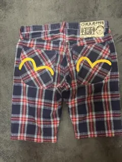 EVISU W34 刺繍 ショートパンツ ショーツ エビス - メルカリ
