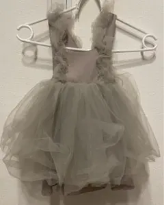 ベビードレス　グレー　80サイズ　cottoli コトリ