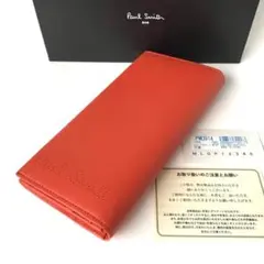 未使用 Kitamura キタムラ 〝K〟ロゴ レザー長財布 ルビー - メルカリ