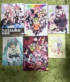 hatsuko 水玉子 ボカロ絵師 画集 クリアファイル セット