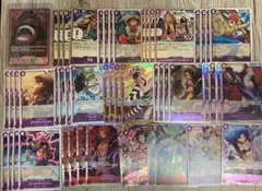 赤紫ロジャー デッキ リーダーパラレル 大会優勝構築 51枚セット