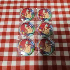 あんスタ 逆先夏目 コレ缶 クロススカウト 6個セット 缶バッジ