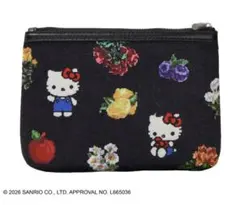 HELLO KITTY×Ameri PIXEL PATTERN POUCH 黒 - メルカリ