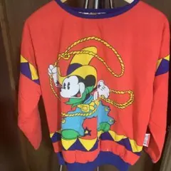 ミッキーマウスリバーシブルスウェット