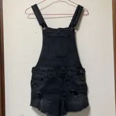 F O R EV E R 21 サロペットパンツ　ダメージ　オーバーオールのサムネイル